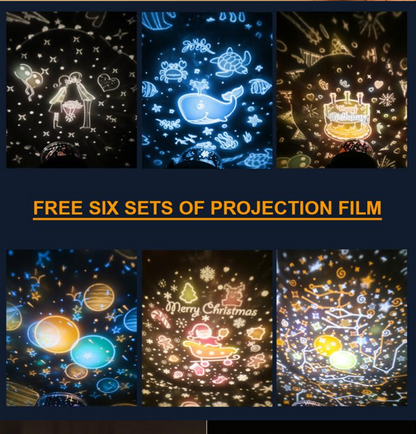 Starlight Projector Music Bluetooth Speaker By Tensera