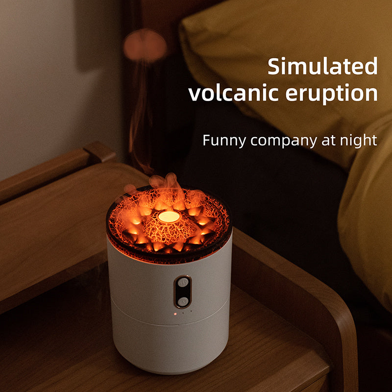 Volcanic Flame Aroma Essential Oil Diffuser By Tensera